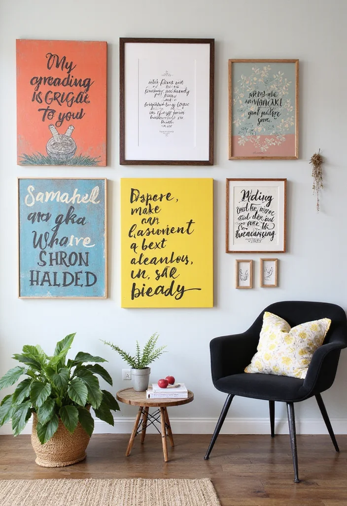 12 Home Wall Decor Ideas for Easy Everyday Upgrades - 6. Soulful Quotes and Sayings
