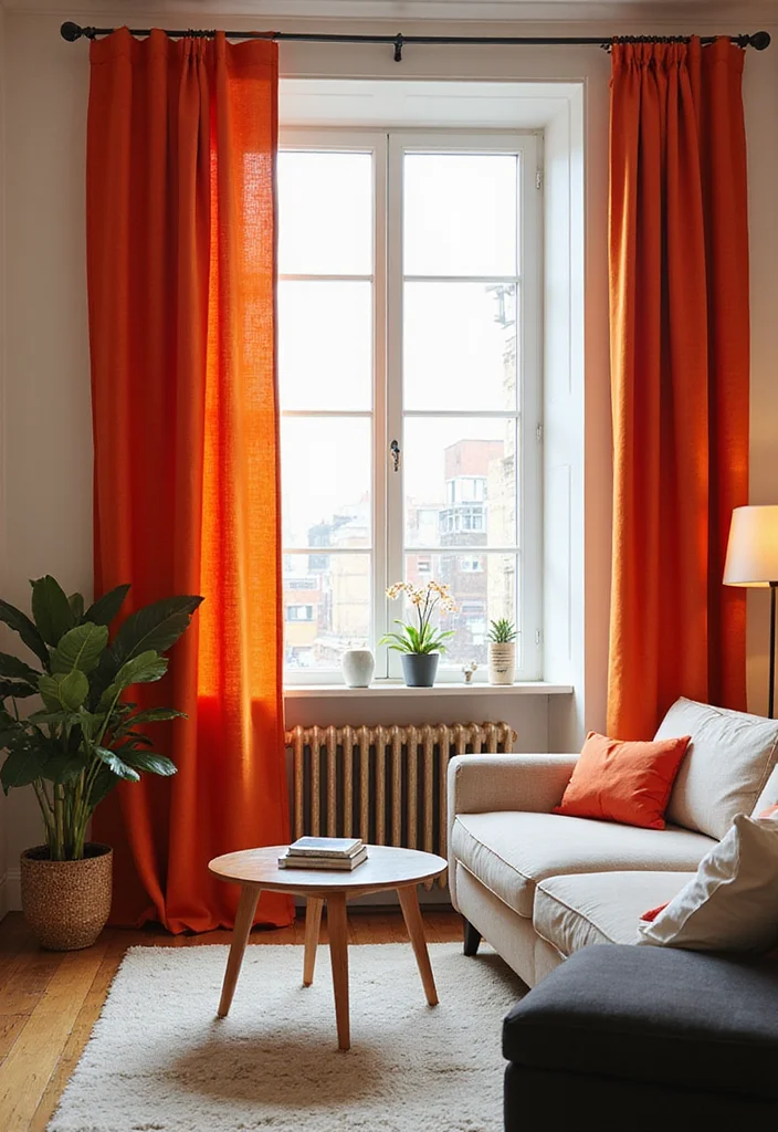 12 Modern Curtain Ideas for Clean Contemporary Interiors - 3. Recycled Polyester Drapes