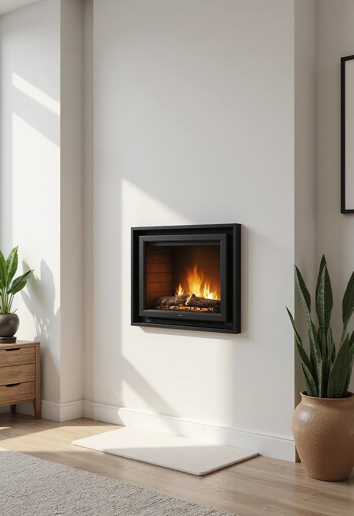 12 Modern Fireplace Ideas for Sleek Minimal Warmth 1 12 Modern Fireplace Ideas for Sleek Minimal Warmth - 1. Wall-Mounted Wonder
