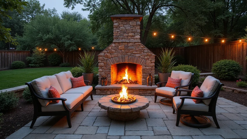 12 Outdoor Fireplace Ideas for Relaxed Backyard Gatherings