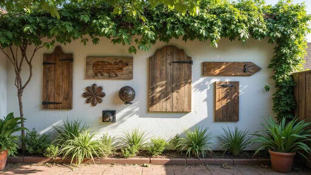 12 Outdoor Wall Decor Ideas for Bold Exterior Style
