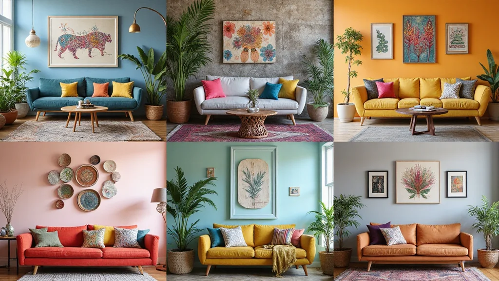 12 Over Sofa Wall Decor Ideas for Strong Living Room Accents