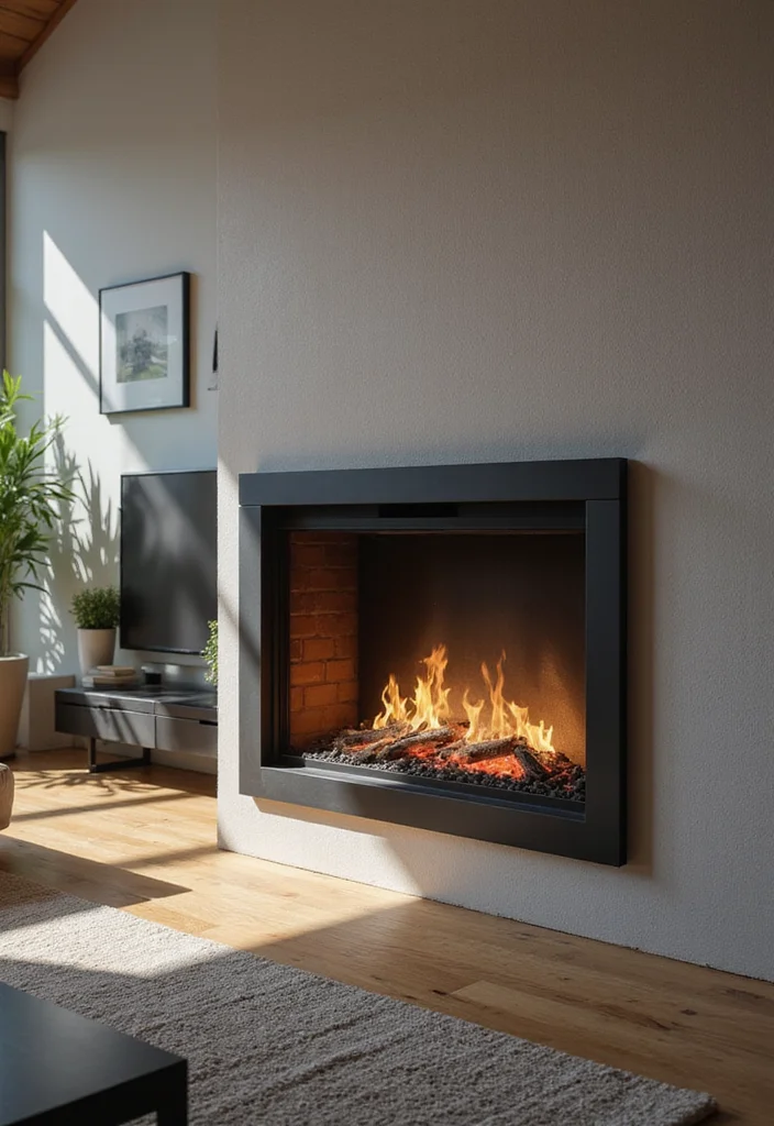 12 Remodel Fireplace Ideas for Updated Focal Points - 10. Smart Fireplace Technology