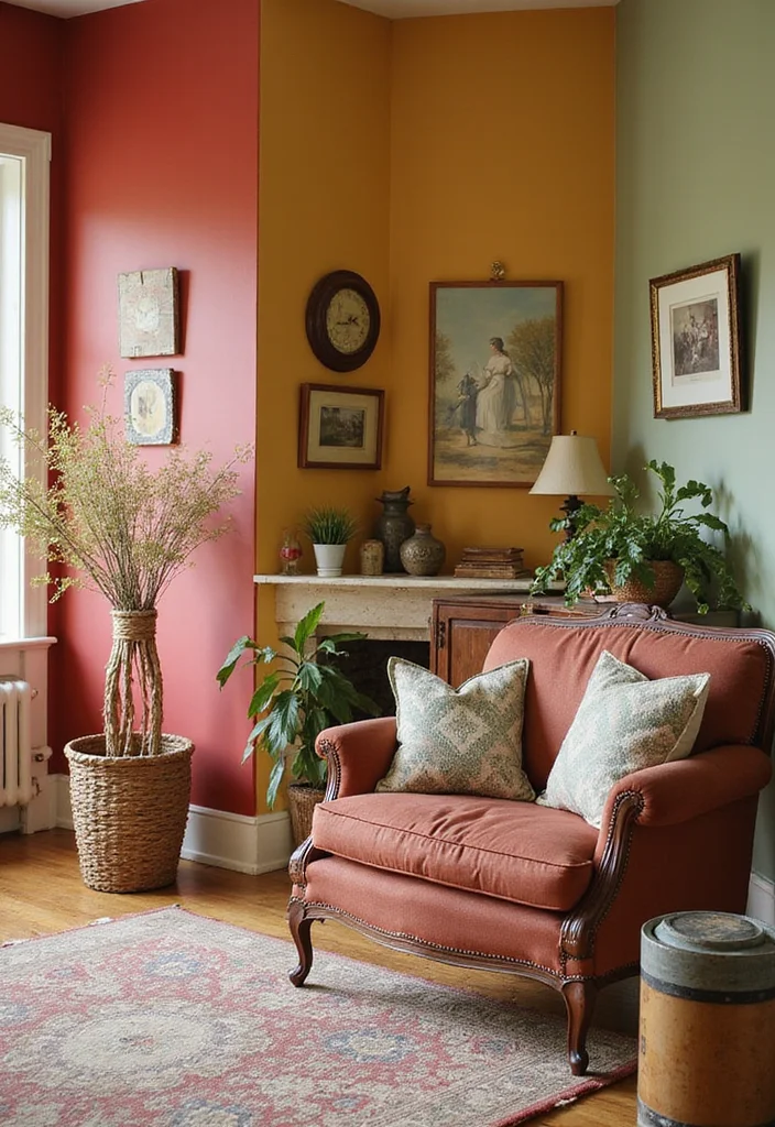 12 Wall Paint Decor Ideas for Creative Easy Transformations 122 12 Wall Paint Decor Ideas for Creative Easy Transformations - 12. Seasonal Color Swaps