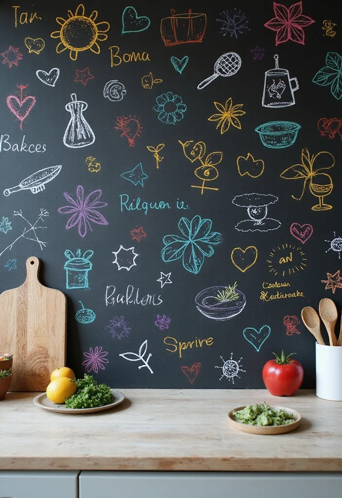 12 Wall Paint Decor Ideas for Creative Easy Transformations 12 12 Wall Paint Decor Ideas for Creative Easy Transformations - 2. Chalkboard Walls for Creativity