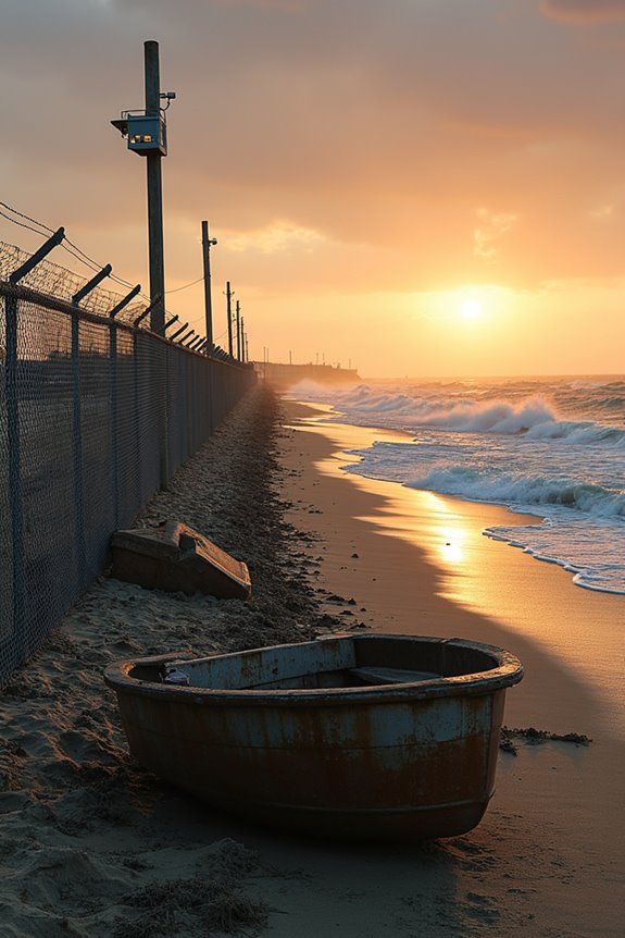 air and sea border gaps