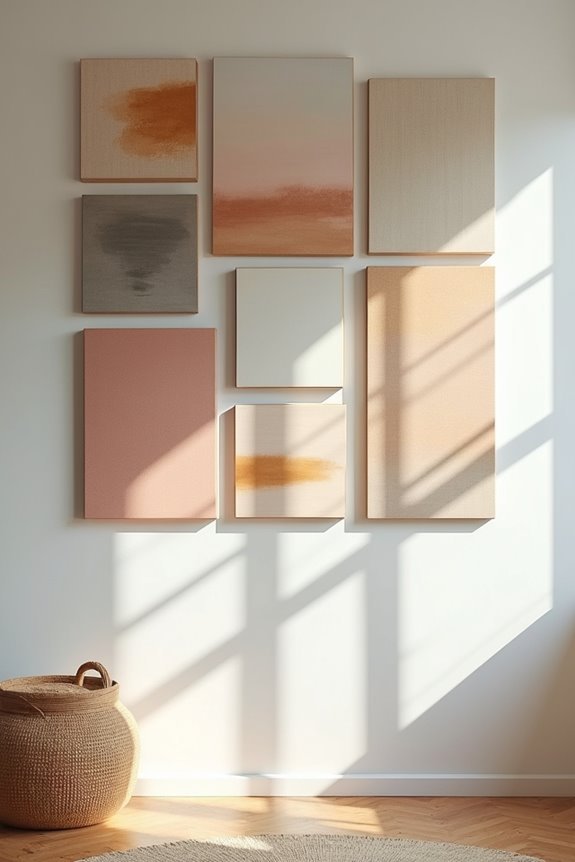 10 Ways to Decorate a Large Wall 3 budget friendly canvas wall impact