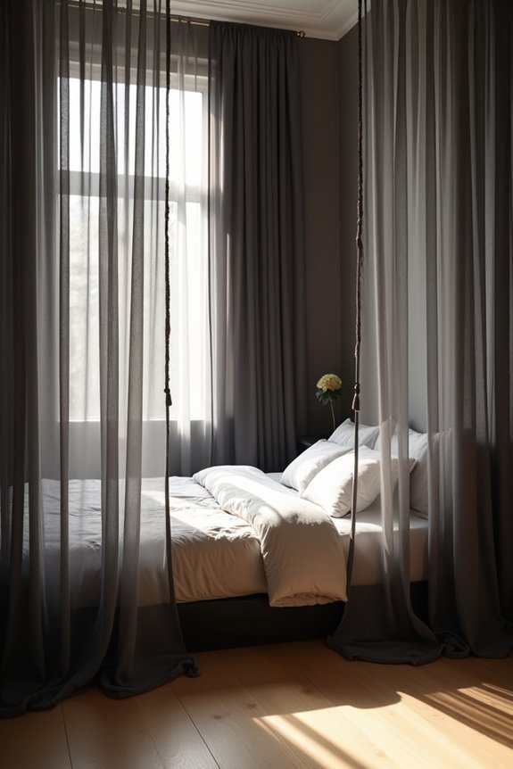 Why Use Curtains Around Your Bed? 4 canopy curtains elevate bedrooms subtly