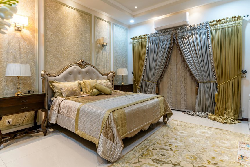 decorating curtains in five methods
