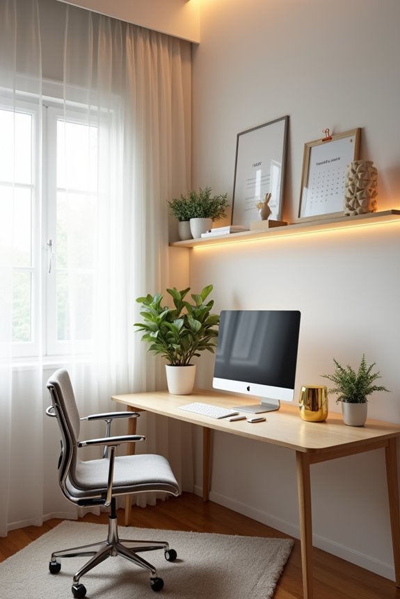 ergonomic desk adjustable chair