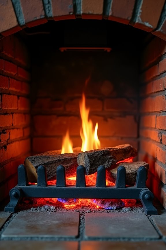 healthy blue flame with clean burn beware yellow