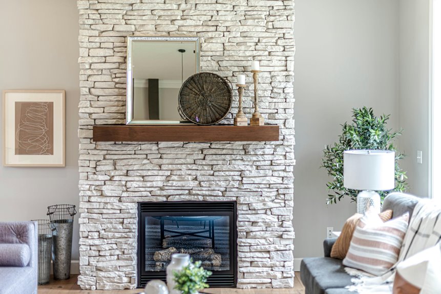 joanna gaines mantel styling tips
