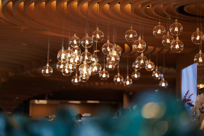 lighting consistency by room design