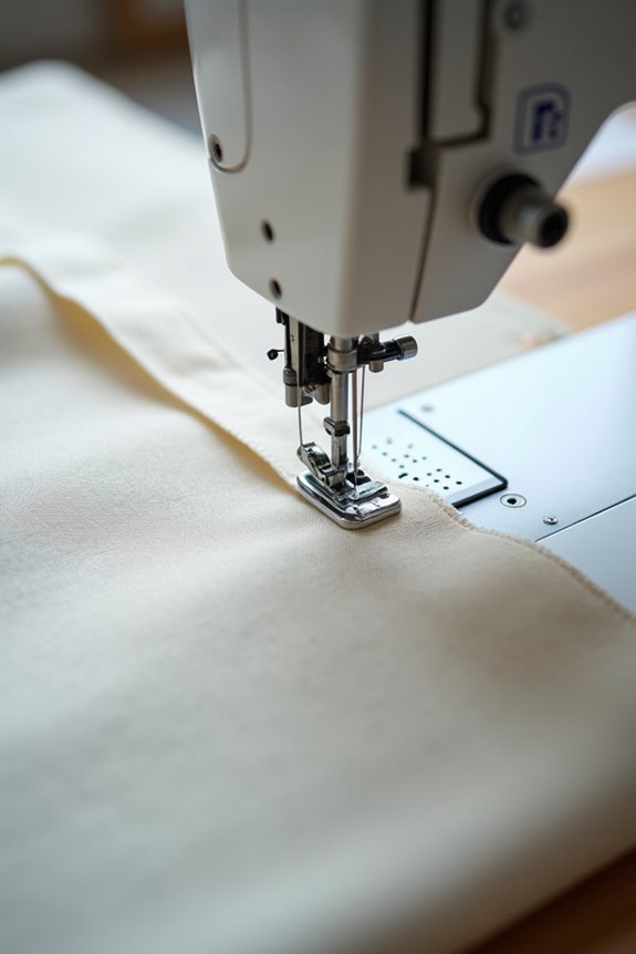 How Can Curtains Be Made at Home? 6 lining pinned hem aligned