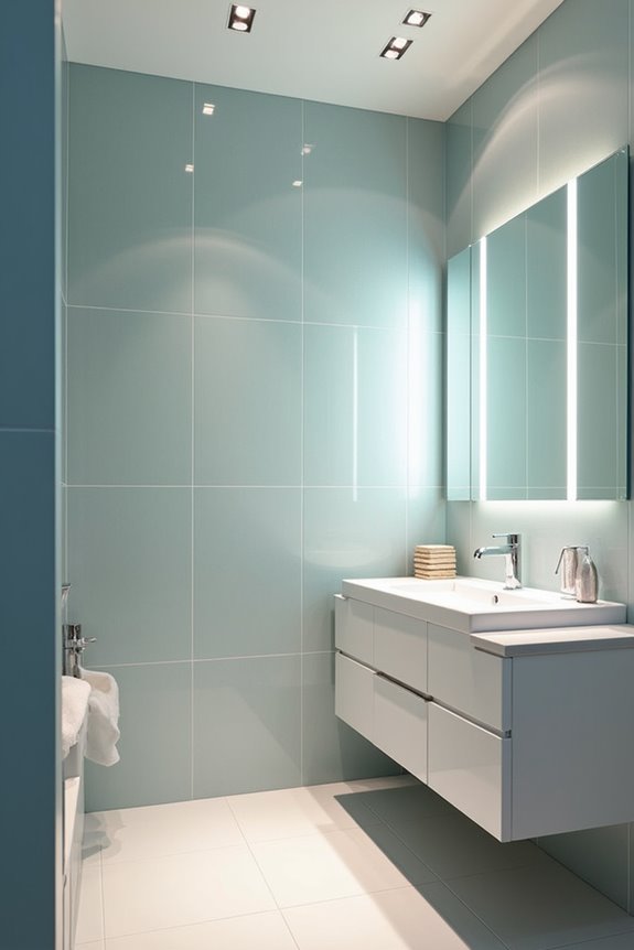Does Floor and Decor Have Lighting? 4 match fixture width to vanity length 04htu
