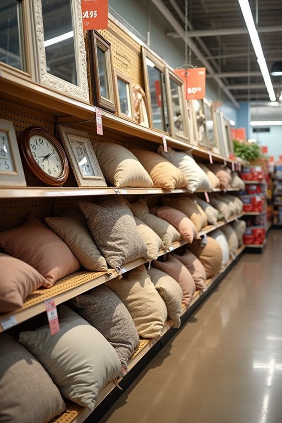How to Find Wall Decor Sales at Hobby Lobby 7 mirrors clocks pillows alternating sales