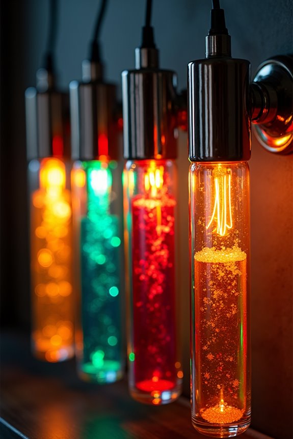 Which Gas Is Used in Decorative Lighting? 1 noble gases glow differently