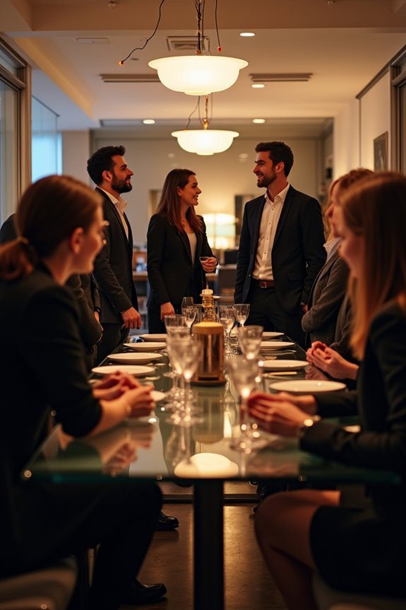 professional events measured respectful networking