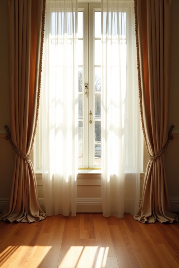 Where Curtains Should Fall: a Length Guide 3 short curtains wrong rod placement
