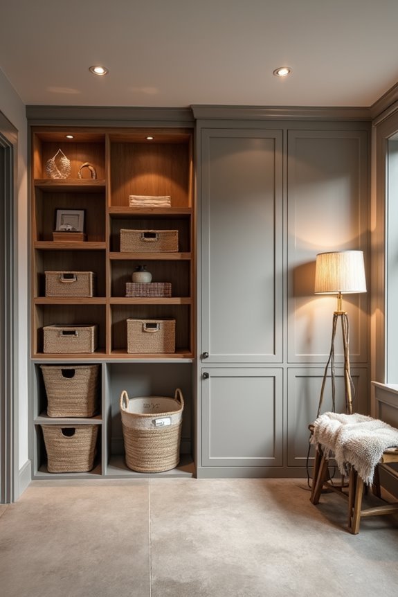 smart integrated basement storage solutions