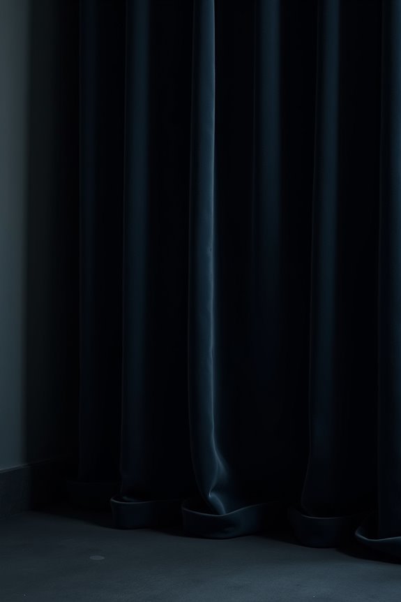 Should Your Dark Curtains Be Darker Than Your Walls? 3 texture light contrast balance