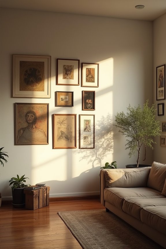 wall clutter reduces impact overwhelms